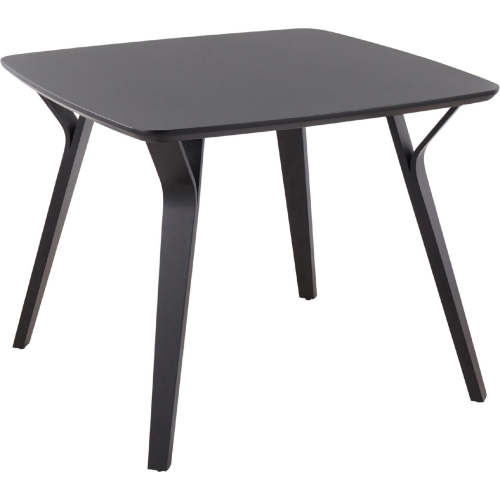 Folia 38" Dinette Table in Black Wood